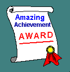 Amazing Achievement Award